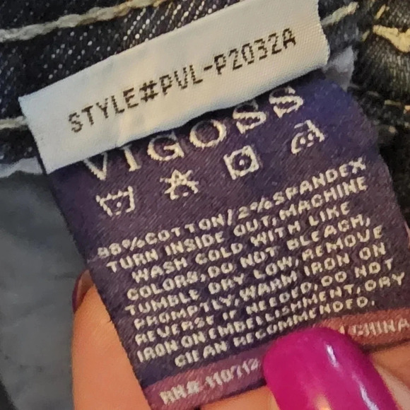 Vigoss Women's The New York Bootcut Jeans Size 26/33 - Picture 8 of 10